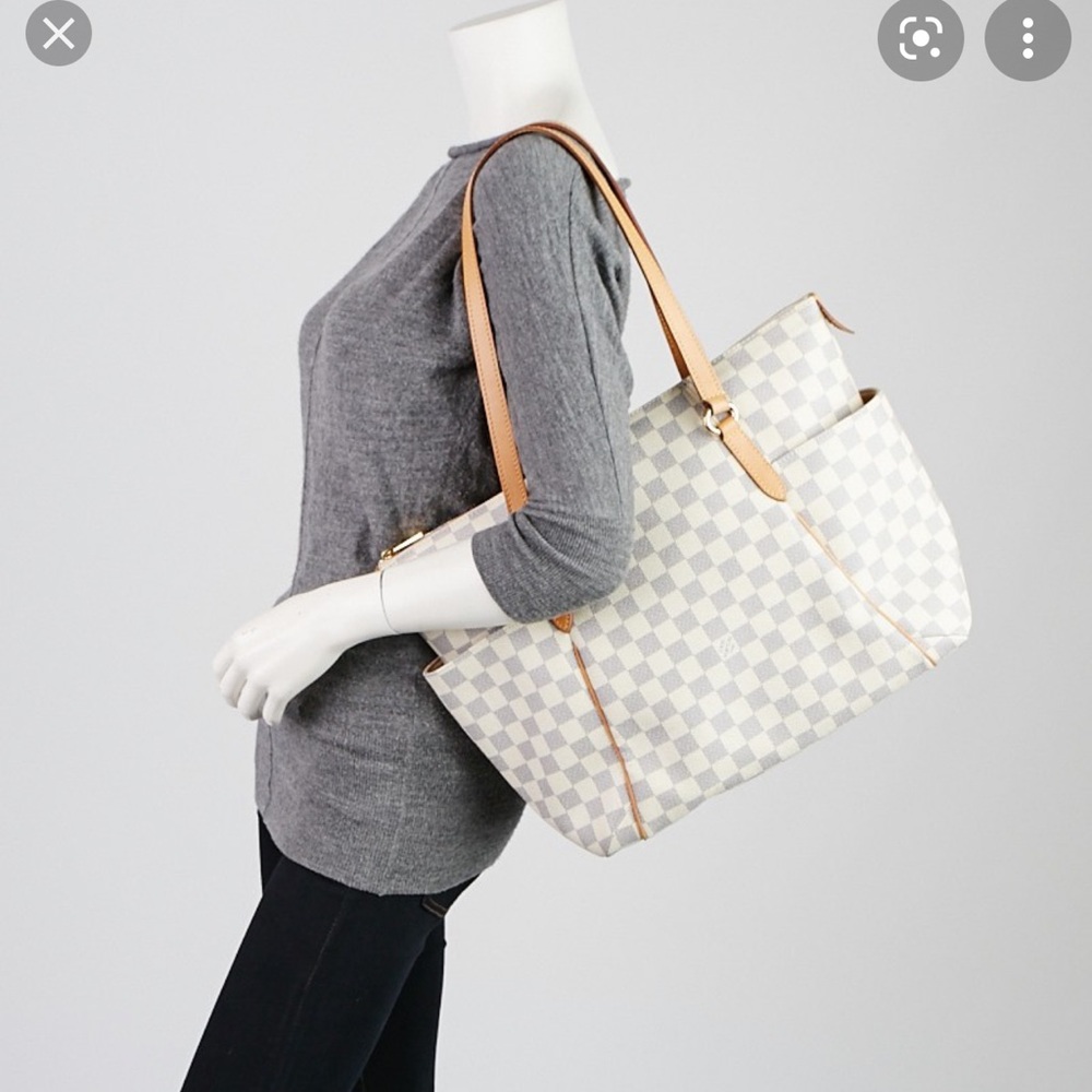 Louis Vuitton Totally Damier Azur MM